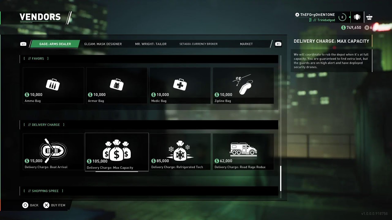 1st Stream PAYDAY 3