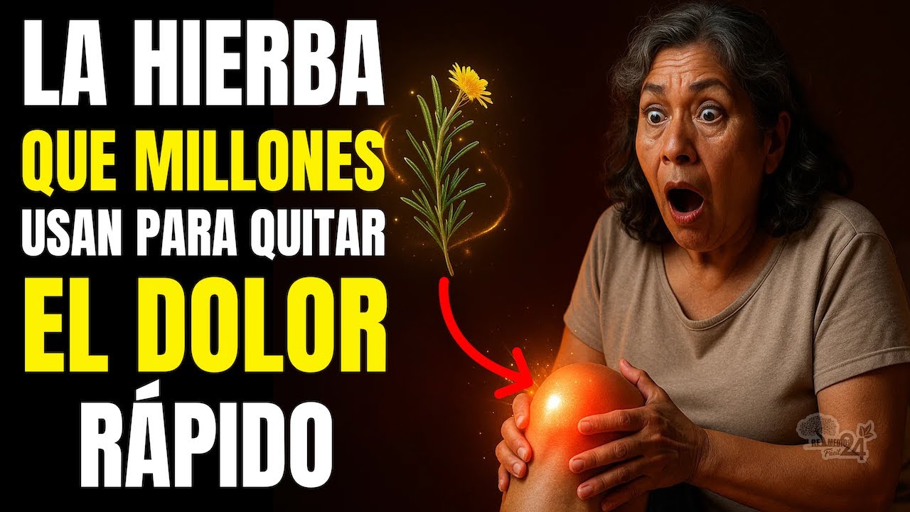 ADI&Oacute;S DOLOR ARTICULAR CON ESTAS 5 HIERBAS MILAGROSAS