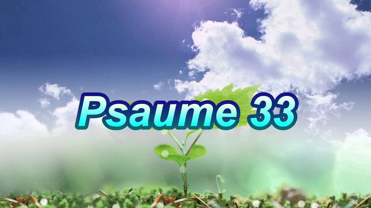 Psaume 33