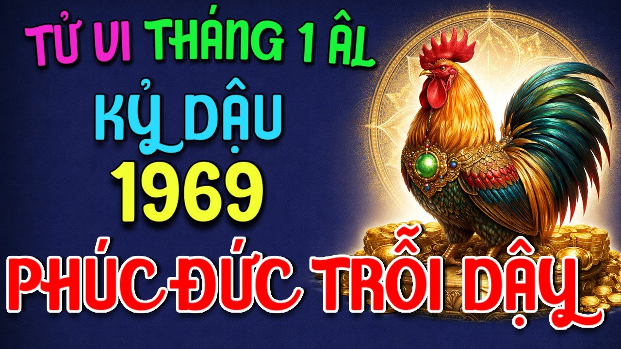 Tử Vi Tháng 1 Âm Lịch, Tuổi Kỷ Dậu 1969 PHÚC ĐỨC TRỖI DẬY, XUI KHÓ ÁP