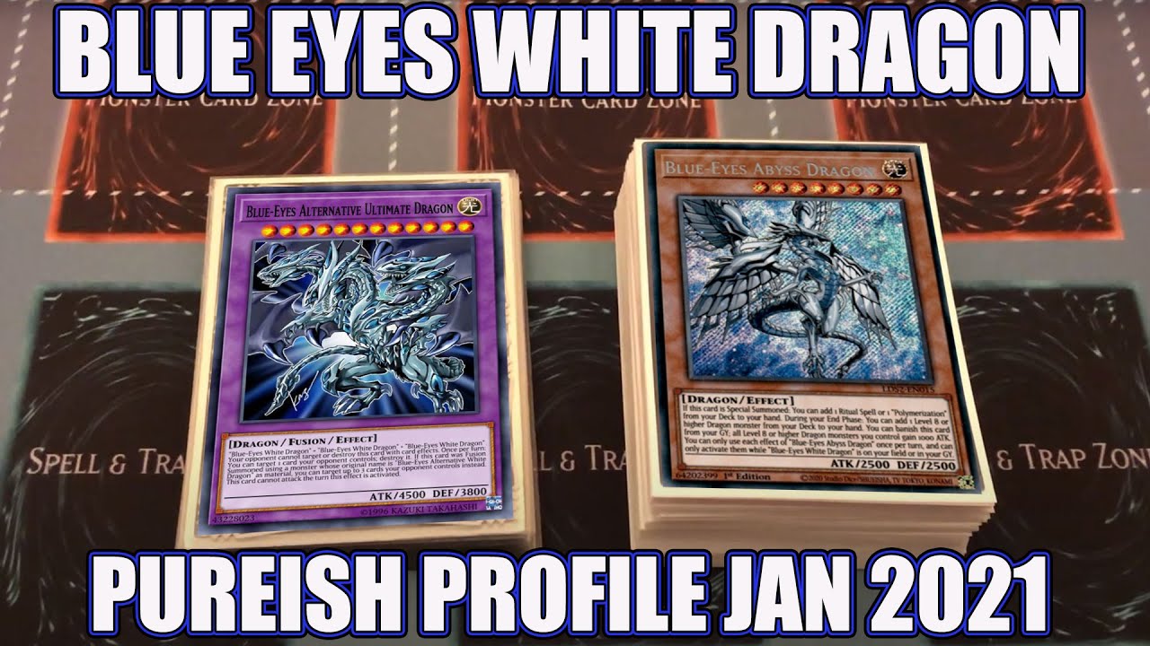 YUGIOH Blue Eyes White Dragon Profile - Inc Blue Eyes Abyss Dragon
