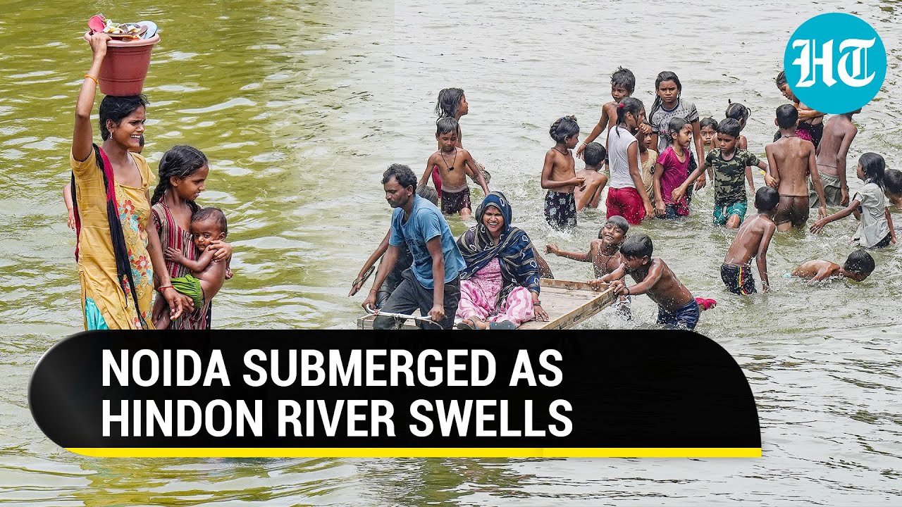 Noida Areas Flooded As Hindon River Swells; Fresh Flood Threat In Delhi As Yamuna Level Surges