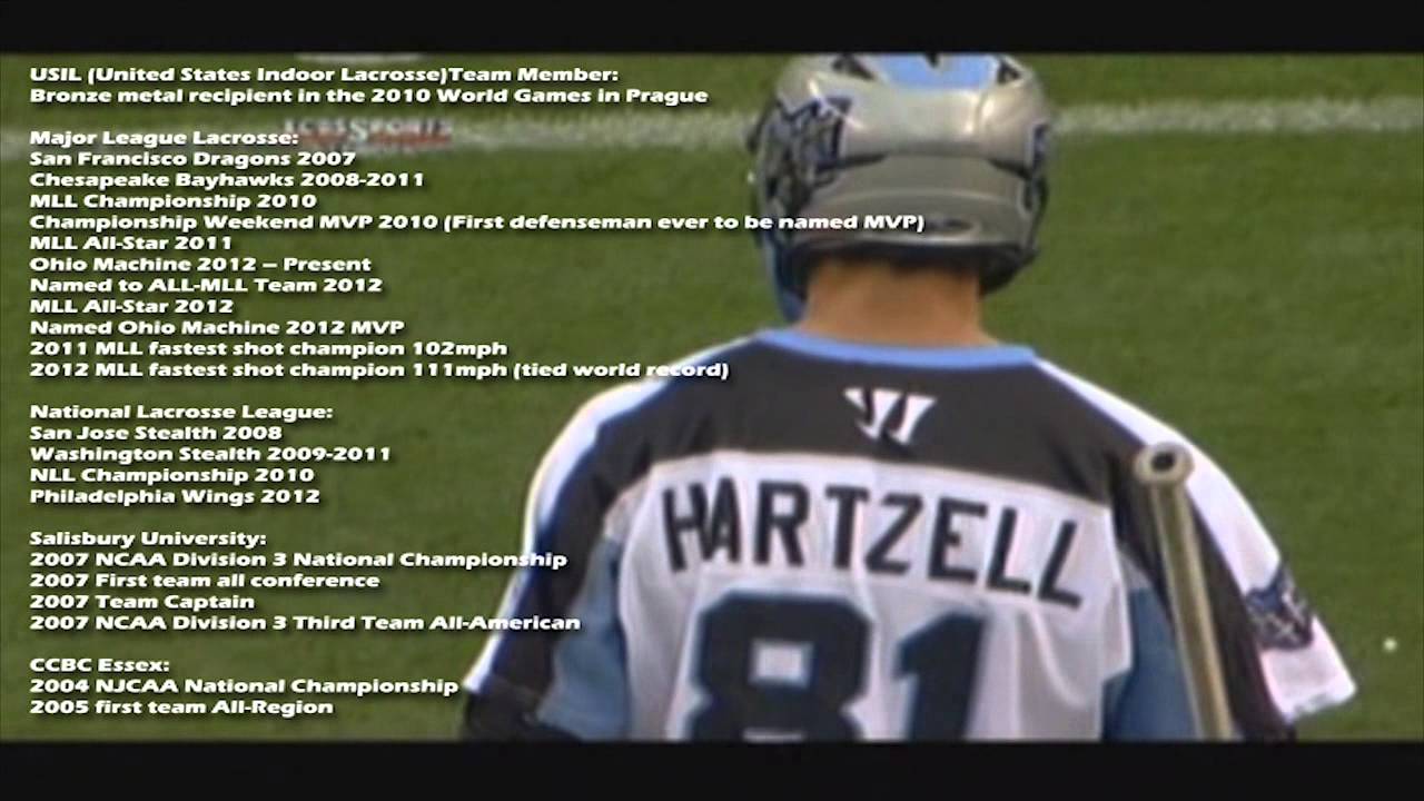 Kyle Hartzell 2012 MLL Highlight Video