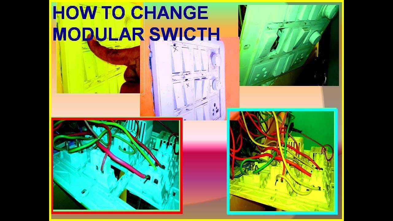 HOW TO REPLACE MODULAR SWITCH