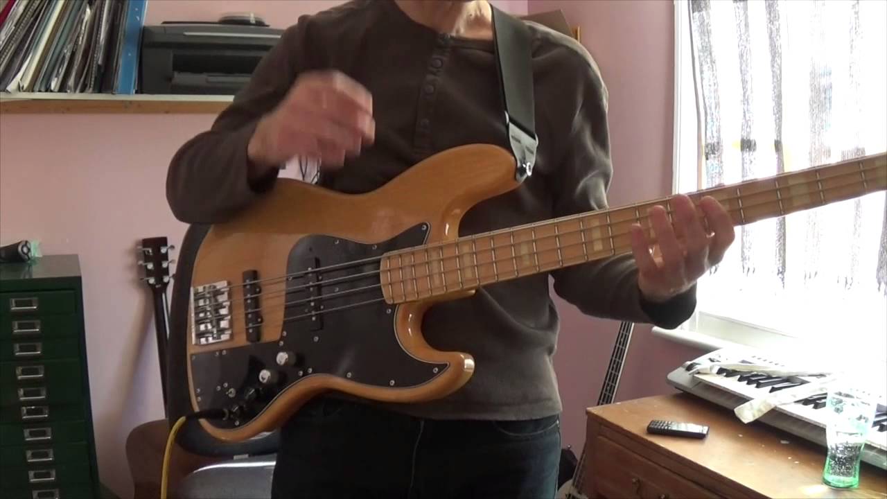16th note bass guitar exercise - Jaco - 4/4  come on, come over
