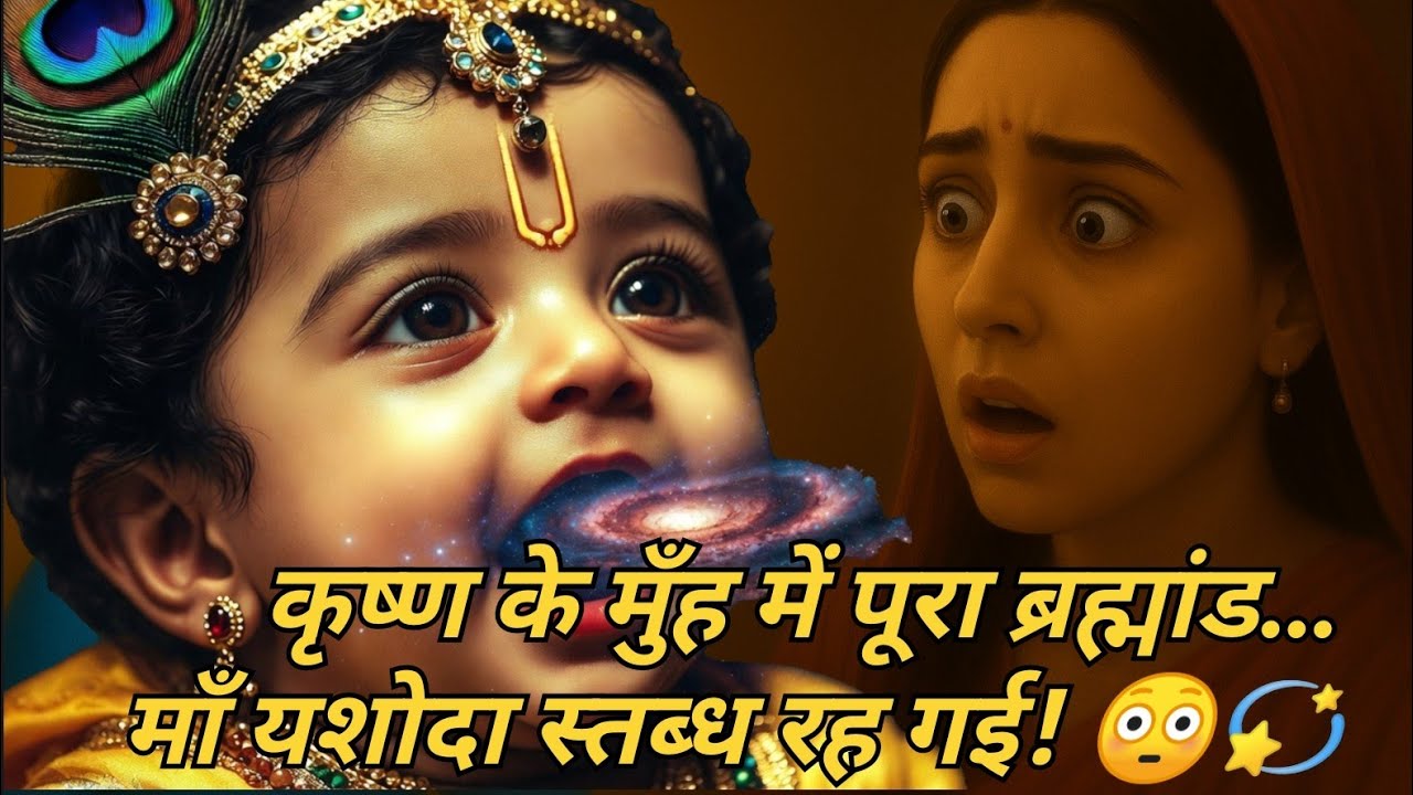 The Entire Universe Inside Krishna’s Mouth 😱 | Mother Yashoda’s Shocking Vision