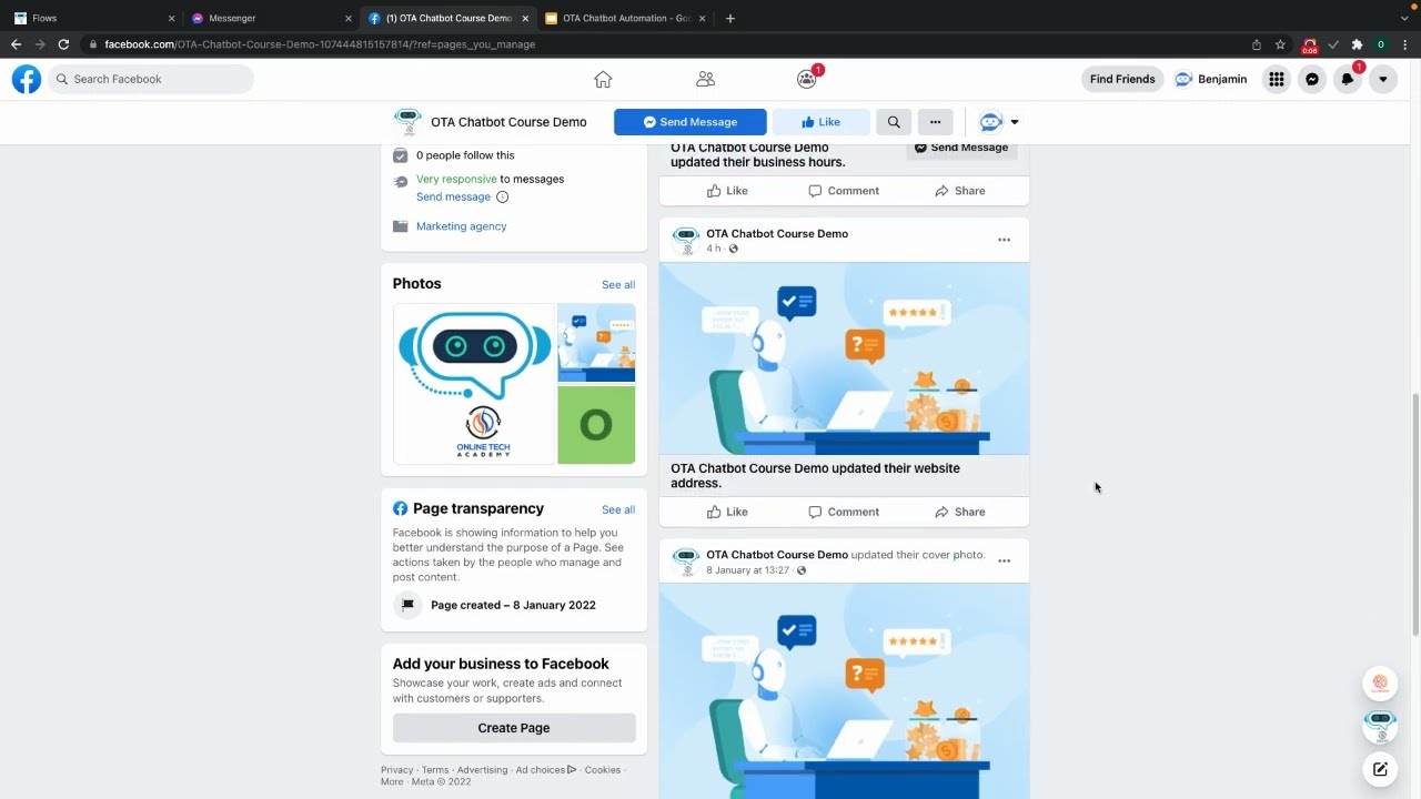 31. Facebook Auto Comment Reply | Chatbot Development Course in Bengali
