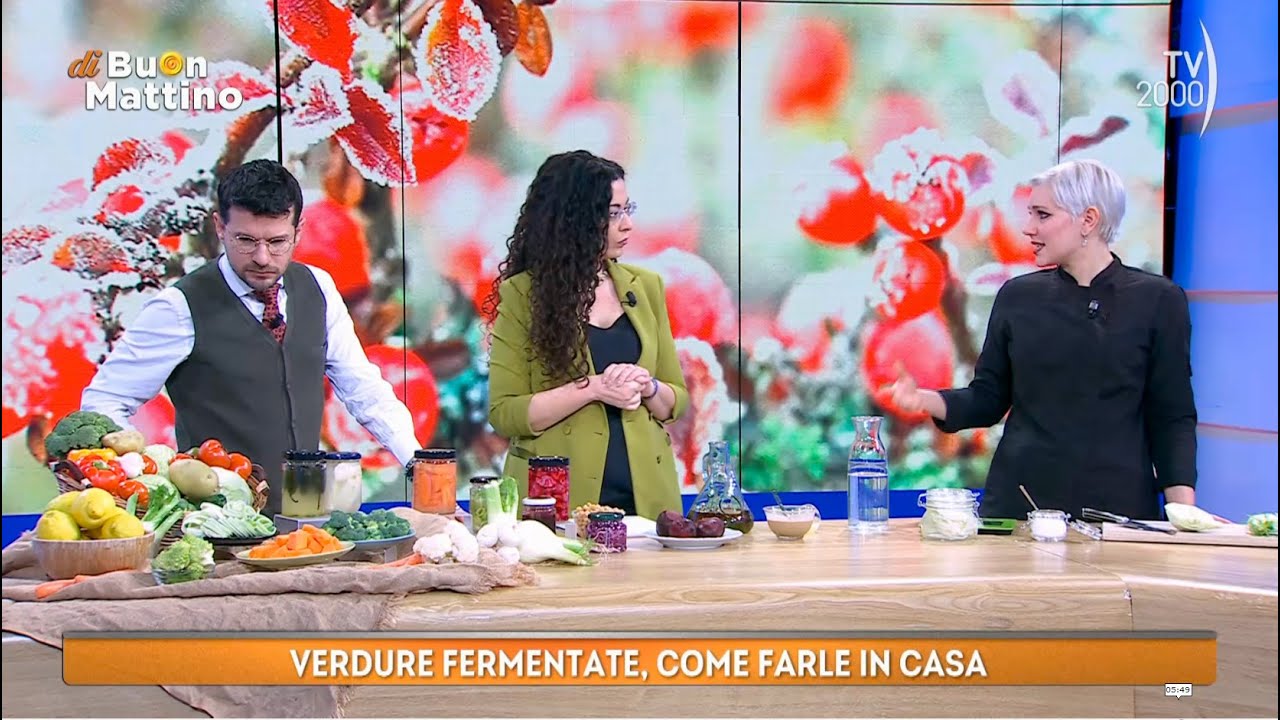 Di Buon Mattino (TV2000) - Come fare le verdure fermentate in casa per il benessere dell’intestino
