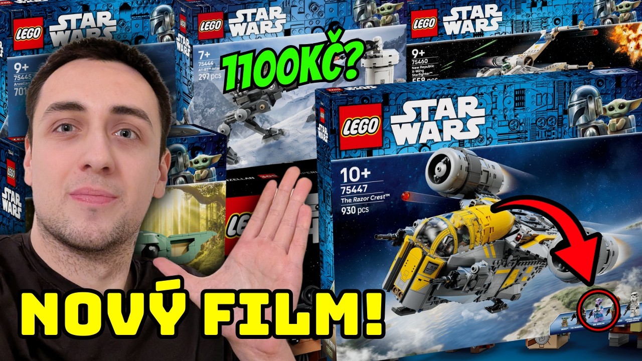 NOVÉ LEGO STAR WARS SETY K MANDALORIAN FILMU 2026!