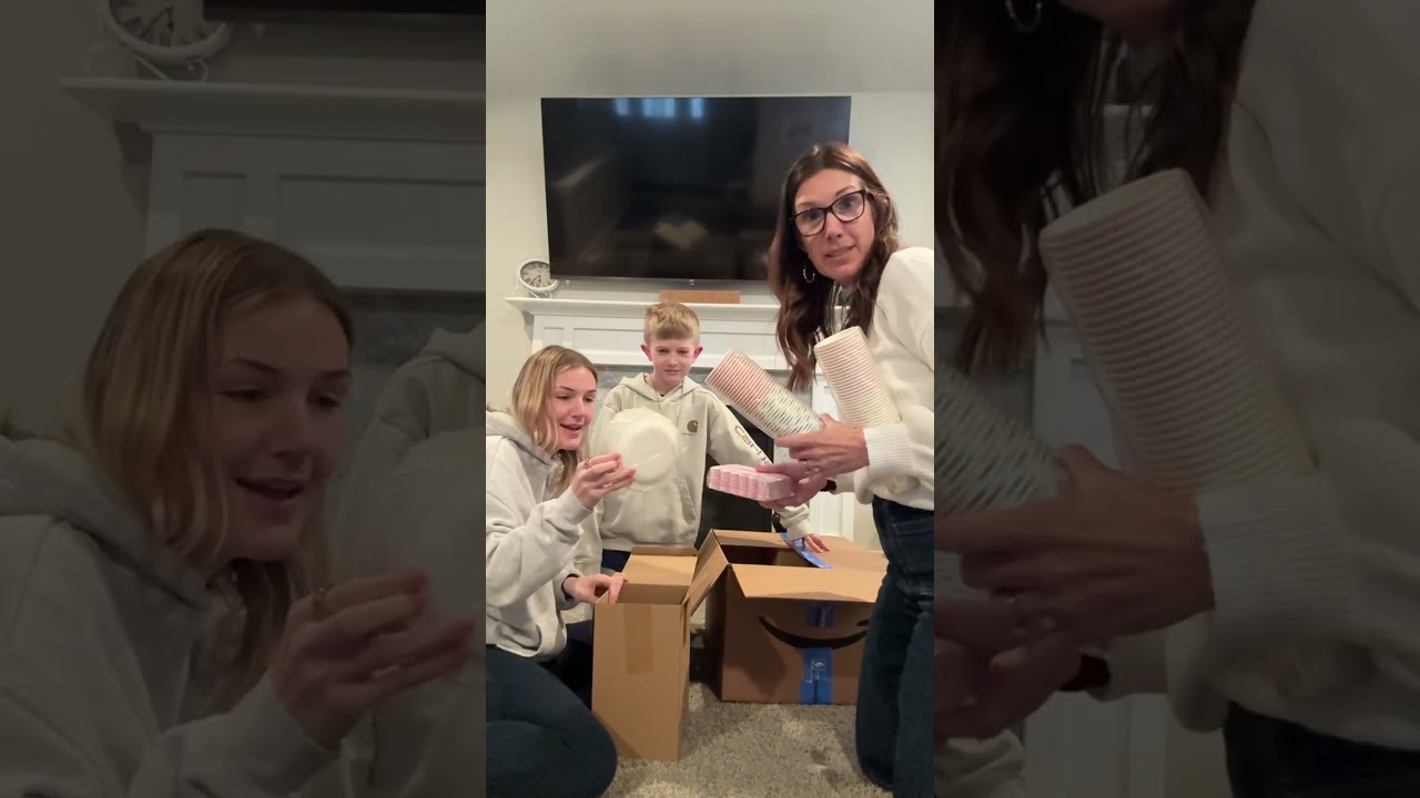 Unboxing mystery box