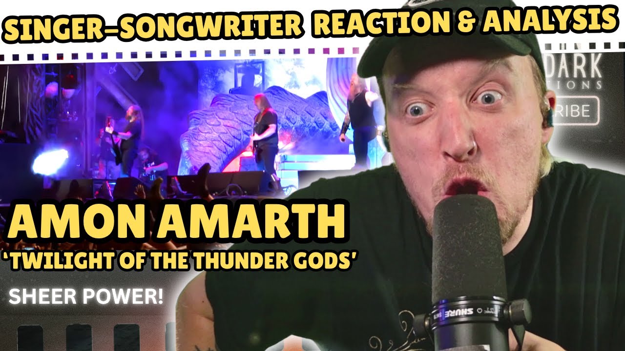 SHEER POWER! | @AmonAmarthOfficial  - TWILIGHT OF THE THUNDER GODS | SINGERS FIRST TIME REACTION