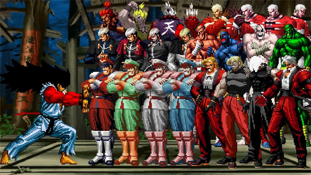 Super Saiyajin Ryu Vs Super Bosses Team Mugen