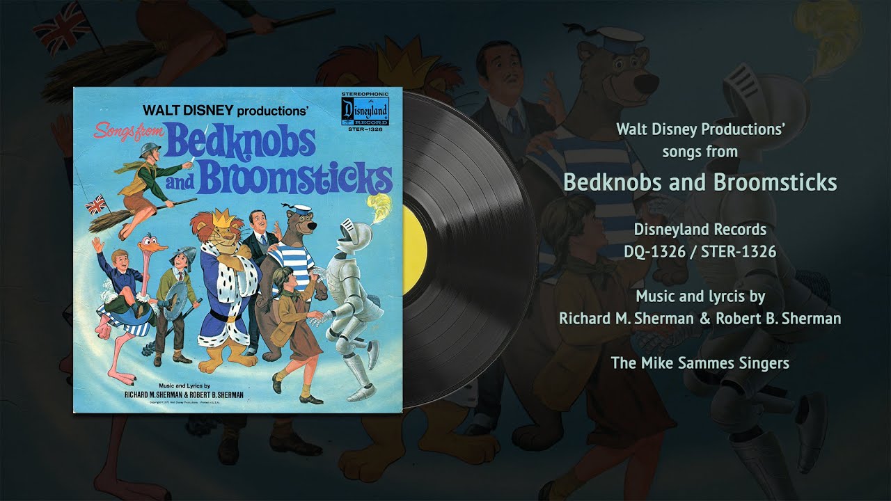 Walt Disney's Bedknobs and Broomsticks, The Songs (DQ-1326) | Vintage Disney Vinyl Restored