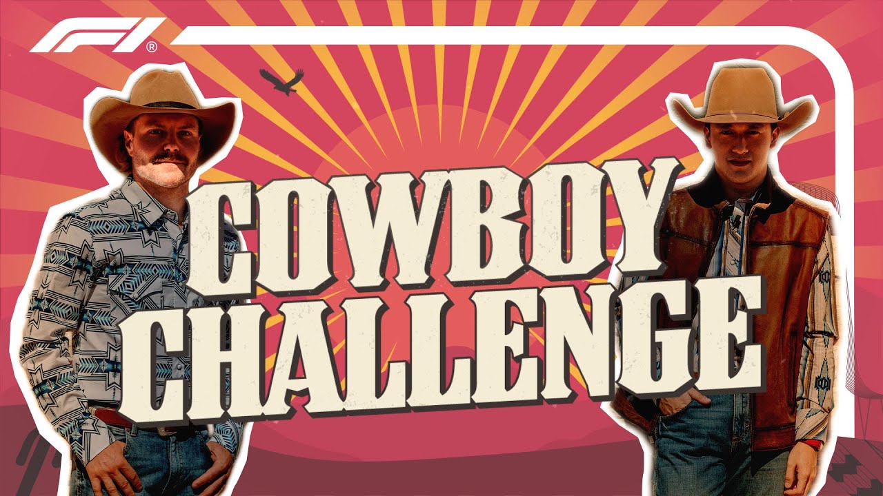 Cowboy Style 101 with Zhou Guanyu and Valtteri Bottas! 🤠