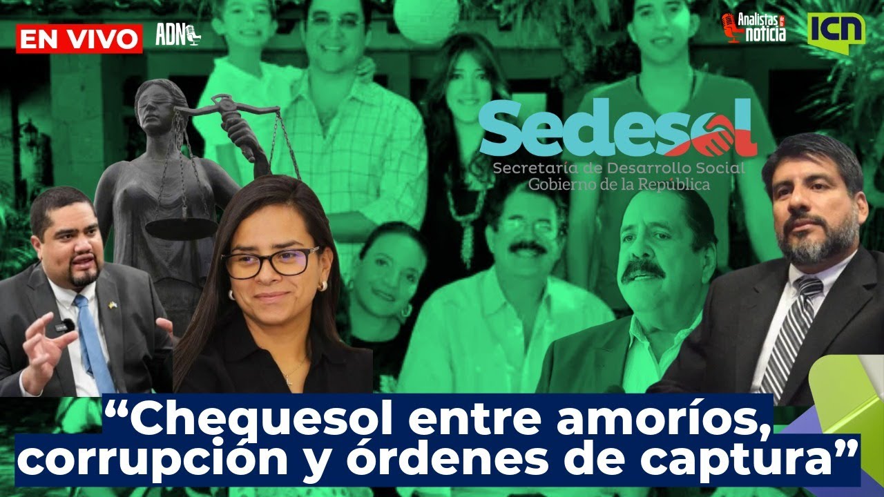 “Chequesol entre amoríos, corrupción y órdenes de captura” | 𝗔DN 🎙️ 𝗰𝗼𝗻 𝗖𝗮𝗿𝗹𝗼𝘀 𝗟ó𝗽𝗲𝘇 | EN VIVO 🔴