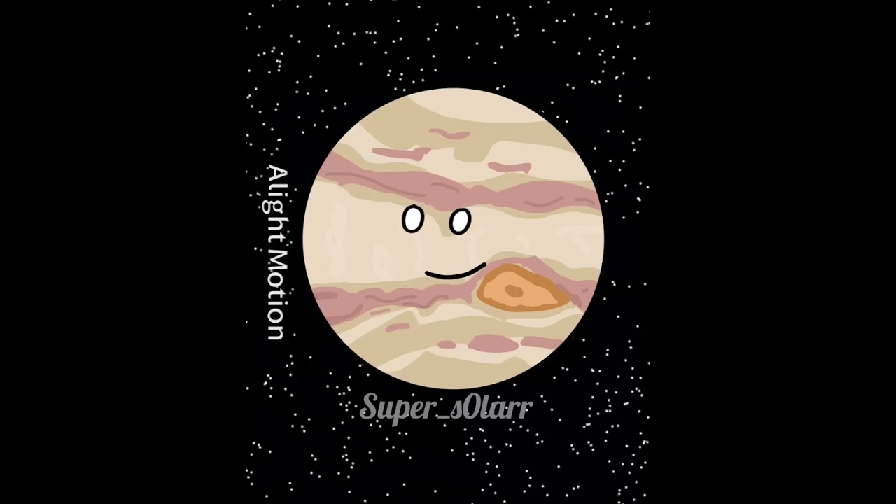 Jupiter is being hunted 😭 || @SolarBalls || fan animation #planetx #jupiter #solarballs