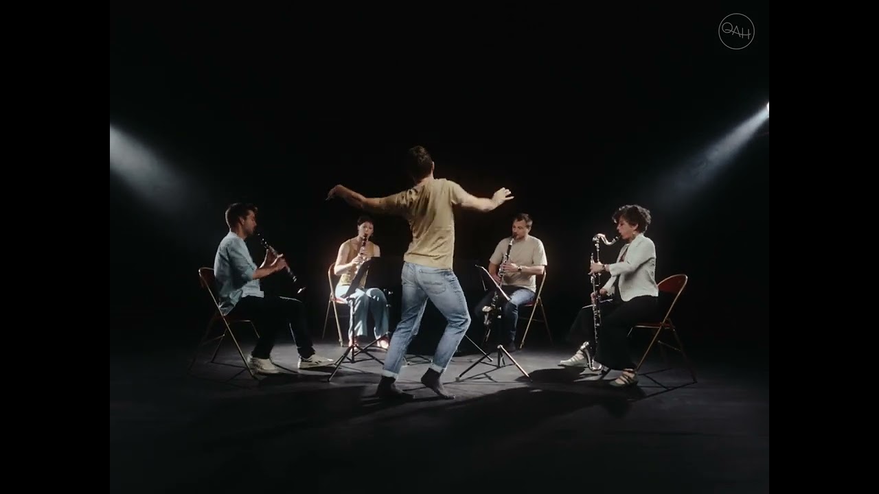 (Teaser) Johann STRAUSS fils, Ritter Pázmán - Czárdás / Quatuor Anches Hantées + Bryan Montarou