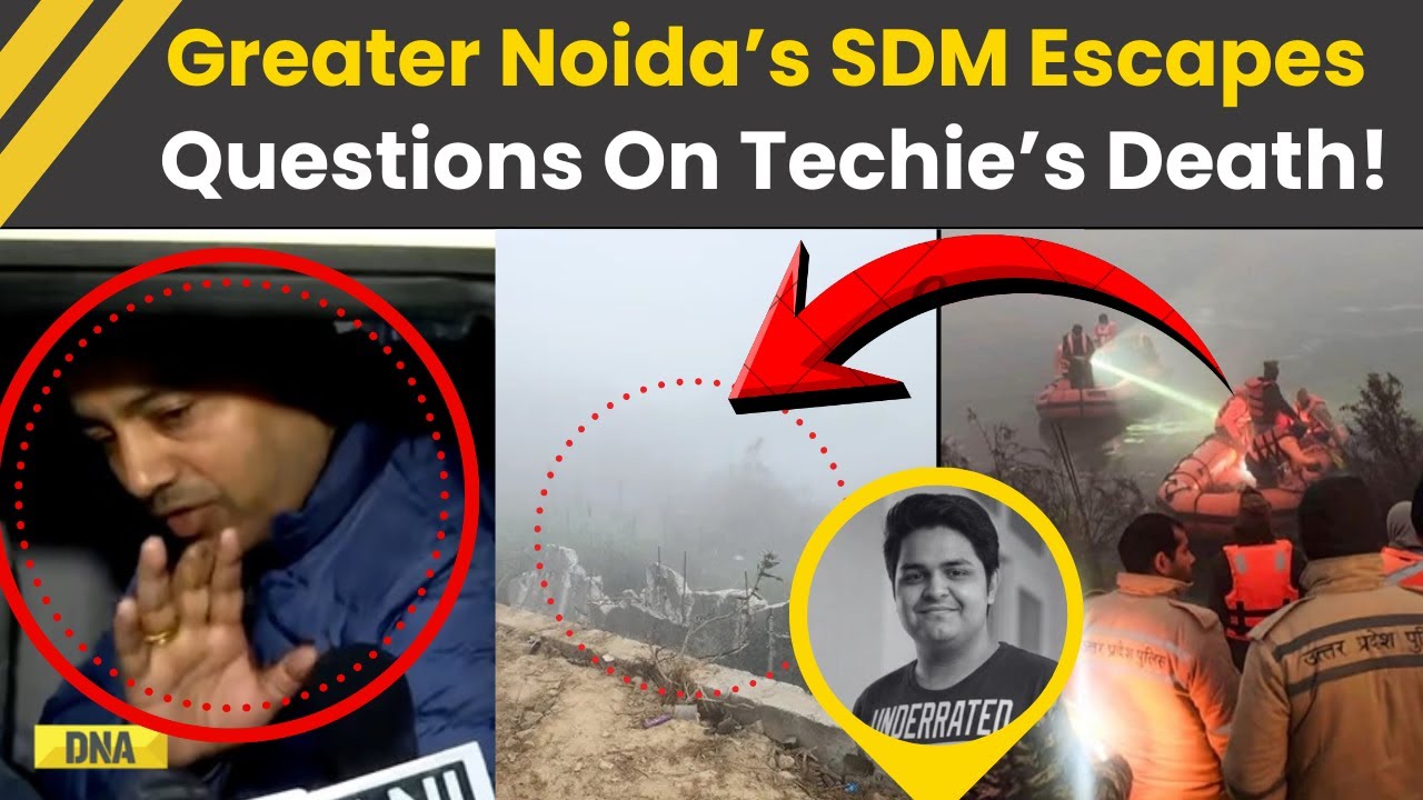 Noida Techie Death News: Greater Noida SDM Ashutosh Gupta Reacts On Techie Death Accident I UP News