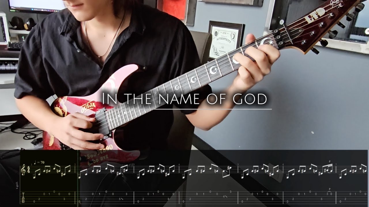 In the Name of God – Dream Theater | Guitar Cover