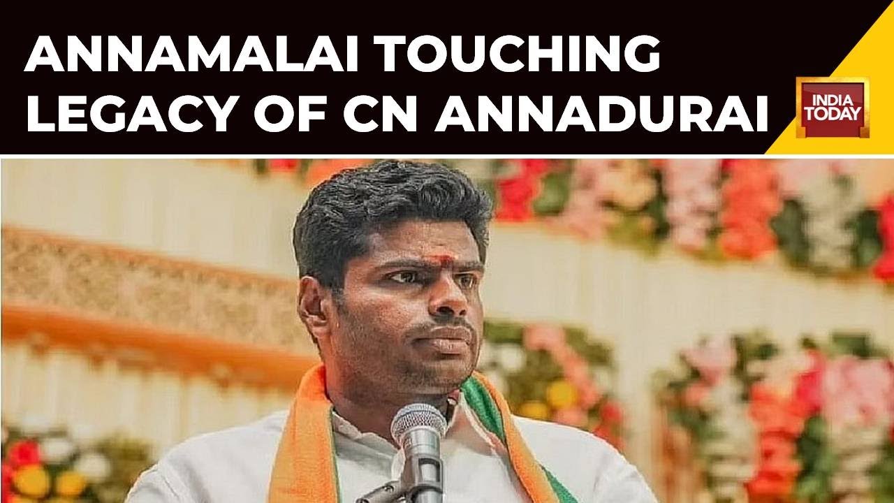 BJP Tamil Nadu President Annamalai Touching The Legacy Of CN Annadurai Kicks A Political Storm