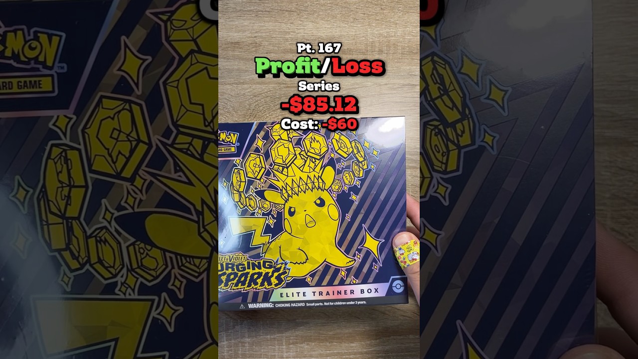 Channel Profit/Loss Series! (Part 167) Surging Sparks Elite Trainer Box Pack Opening