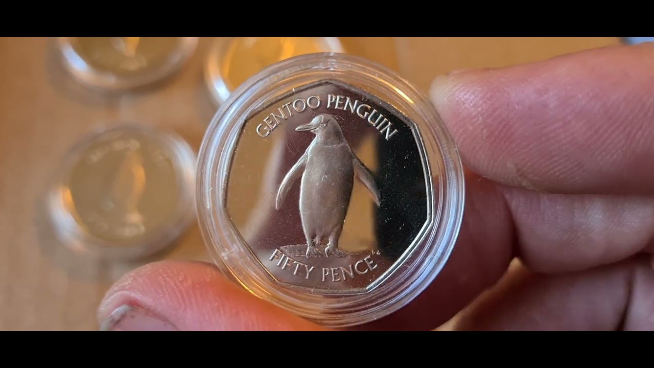 Four rare Penguin 50p's join the collection!!