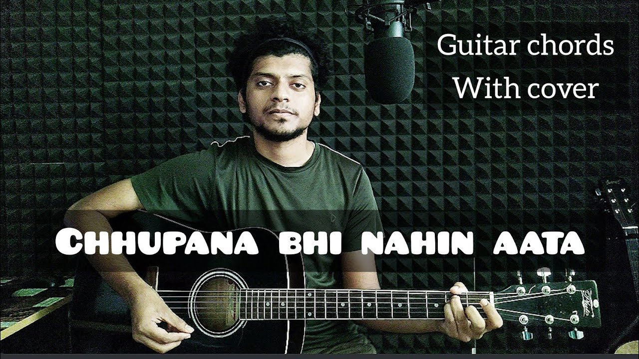 Chhupana bhi nahin aata guitar chords with cover | Vinod Rathod, Anu Malik | Swabeez Music