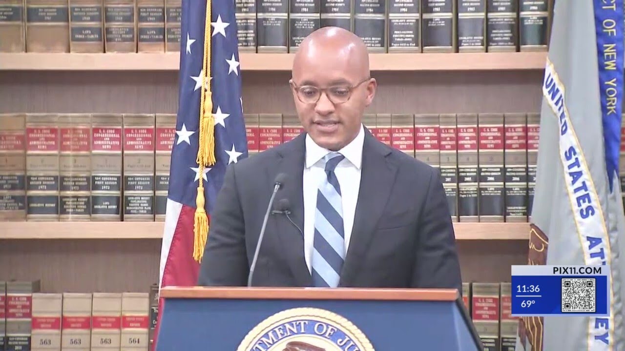Attorneys from the Southern District of New York speak on charges against Mayor Eric Adams