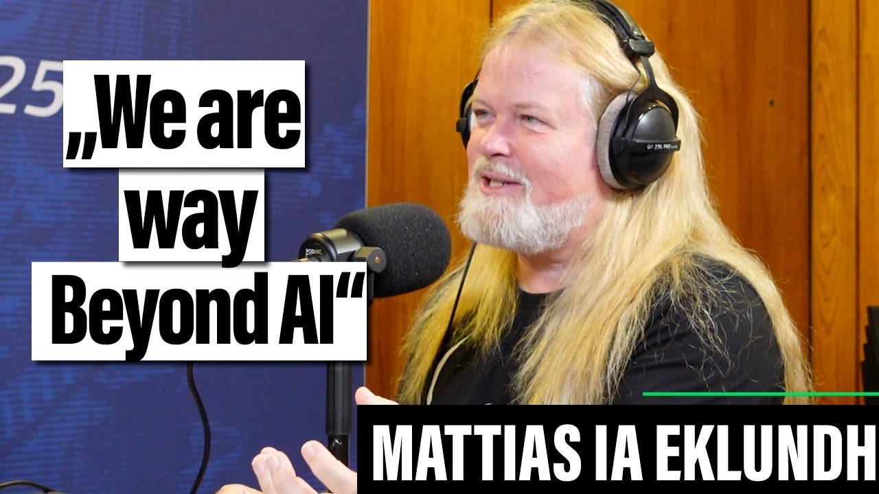&laquo;Мы далеко за пределами ИИ&raquo;: Маттиас И.А. Эклунд