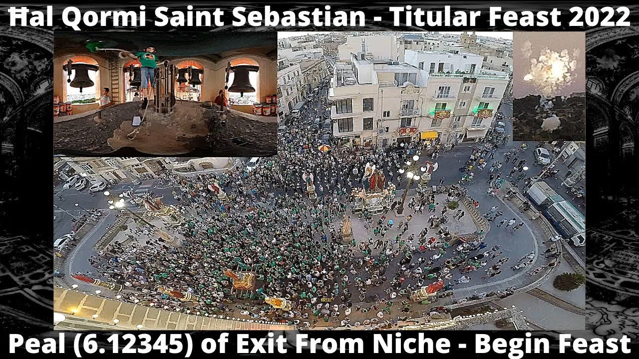 Ħruġ Minn Niċċa (2022 - 6.12345) - Ħal Qormi San Bastjan - Festa Titulari - 6 Qniepen