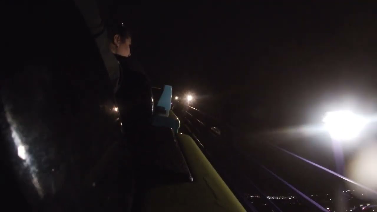 NIGHT RIDE ON THE STEEL EEL!!!!!