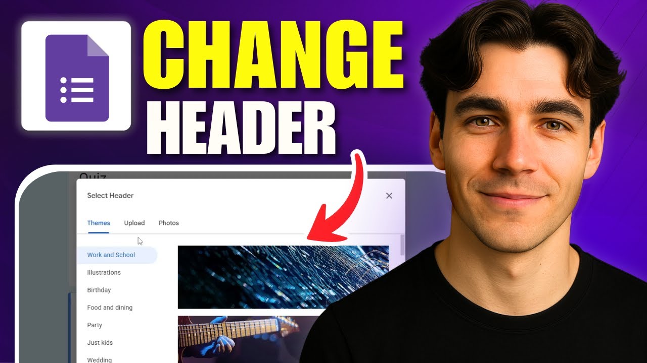 How To Change Google Forms Header Image (Tutorial 2026)