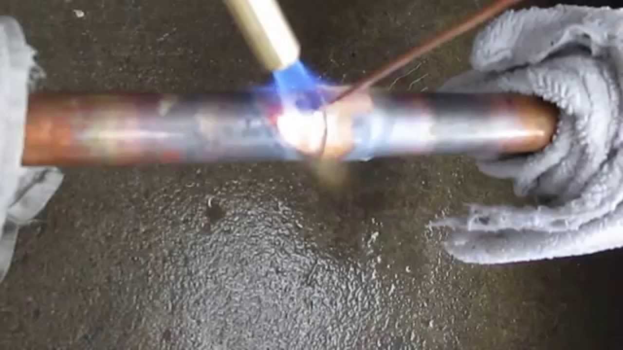 Brazing copper pipe 22mm   for mapp torch