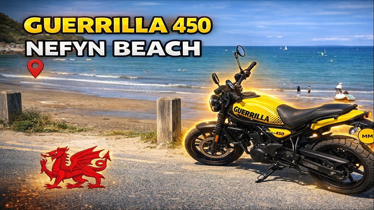 North Wales Uncovered: Riding to Nefyn Beach on the Guerrilla 450