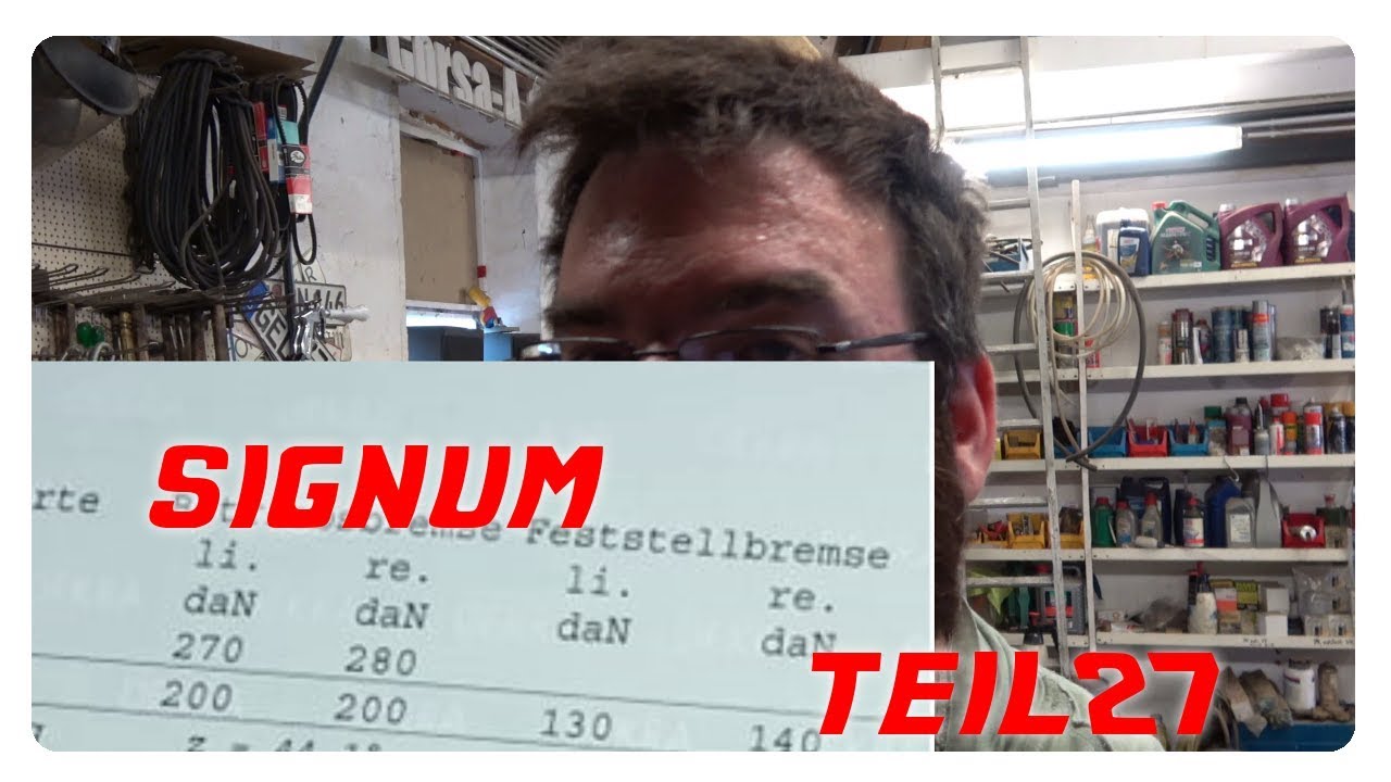 2003er Opel Signum 3.2 V6 - Teil 27 : Ab zum TÜV  :) [4K]