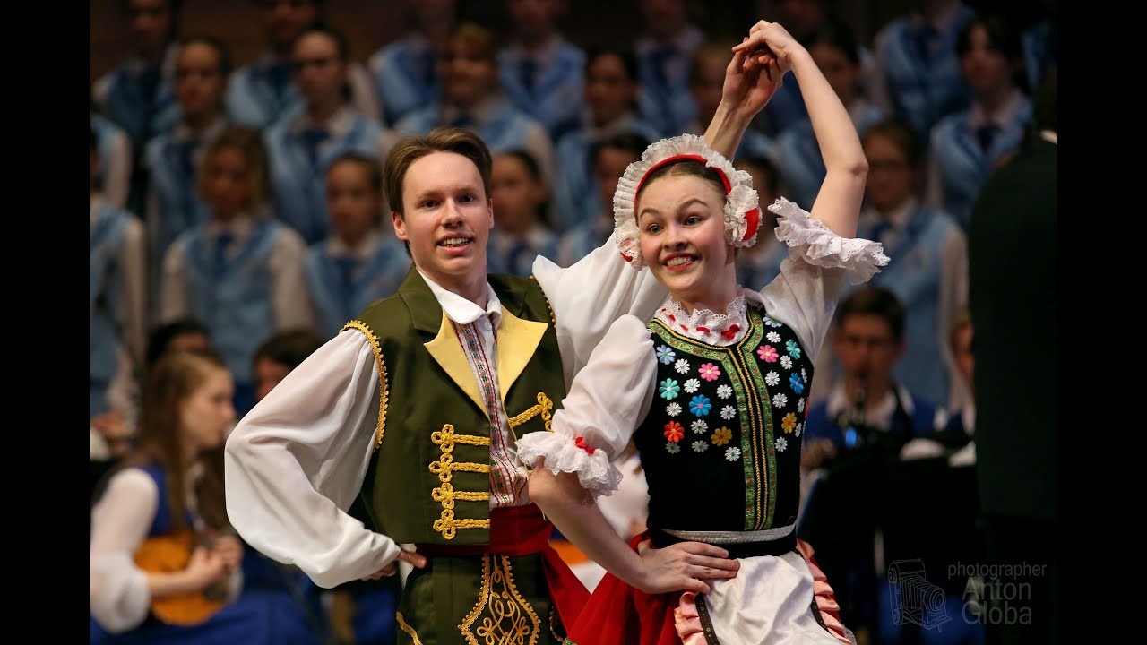 ВЕНГЕРСКИЙ ТАНЕЦ, Ансамбль Локтева. HUNGARIAN DANCE, Ensemble Lokteva.