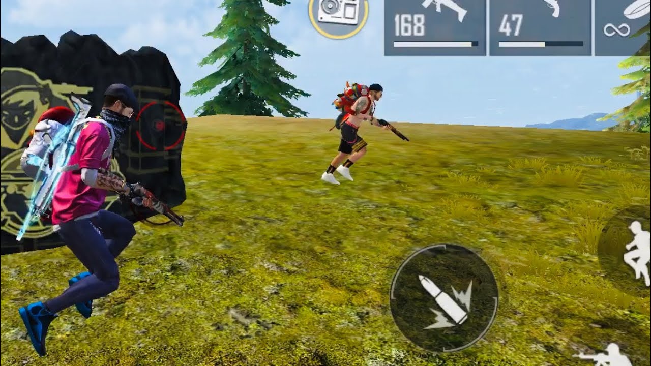 JEITO CERTO DE RUSHA COM MOVIMENTAÇÃO RÁPIDA NO ANDROID - FREE FIRE