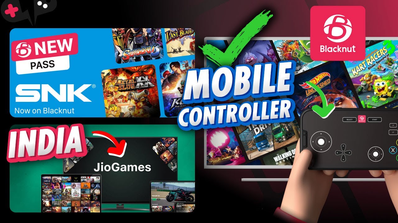 SNK Games, NEW Mobile Controller, & INDIA Support | BLACKNUT News Update