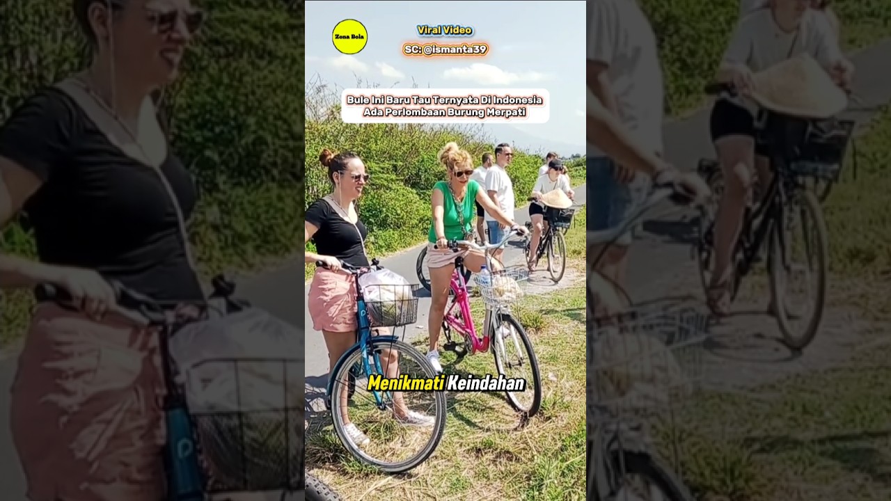 Bule Bule Ini Baru Tau Ternyata Di Indonesia Ada Perlombaan Merpati #shorts