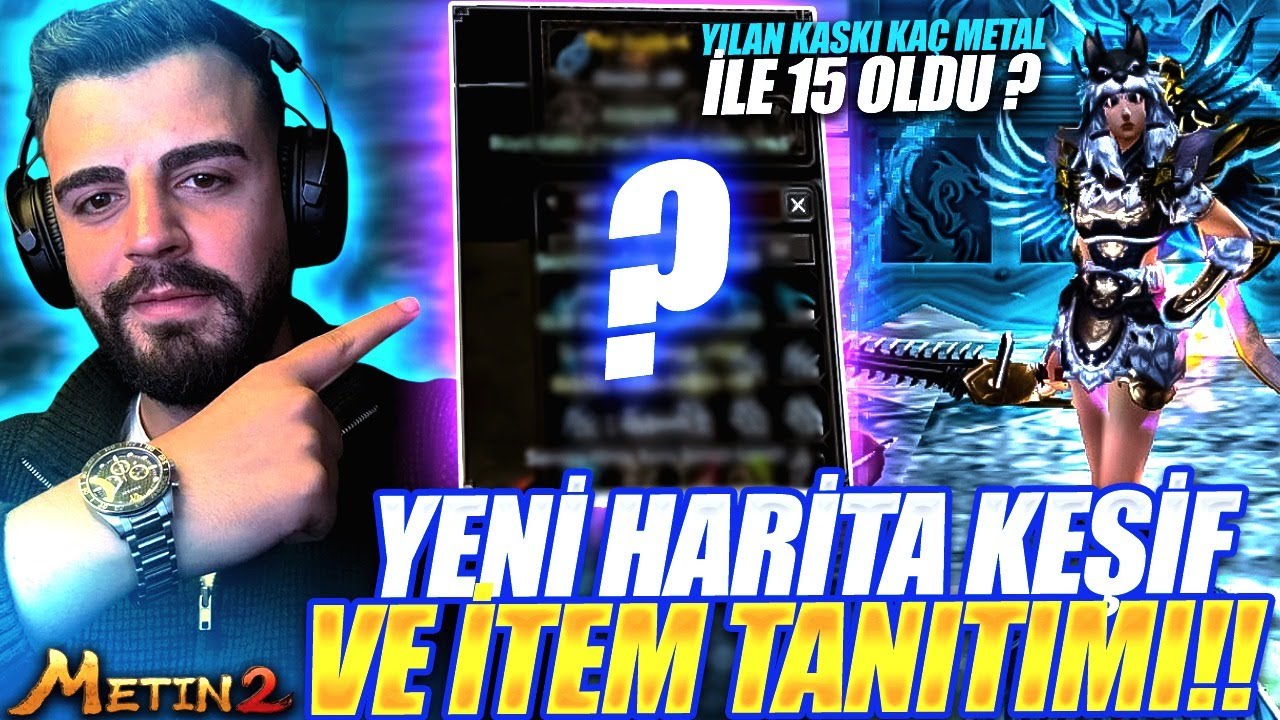 METİN2'NİN EN HIZLI 15 KASK BASIMI!💪YENİ HARİTA VE İTEM TANITIMI | Metin 2 Sapphire 27 #metin2