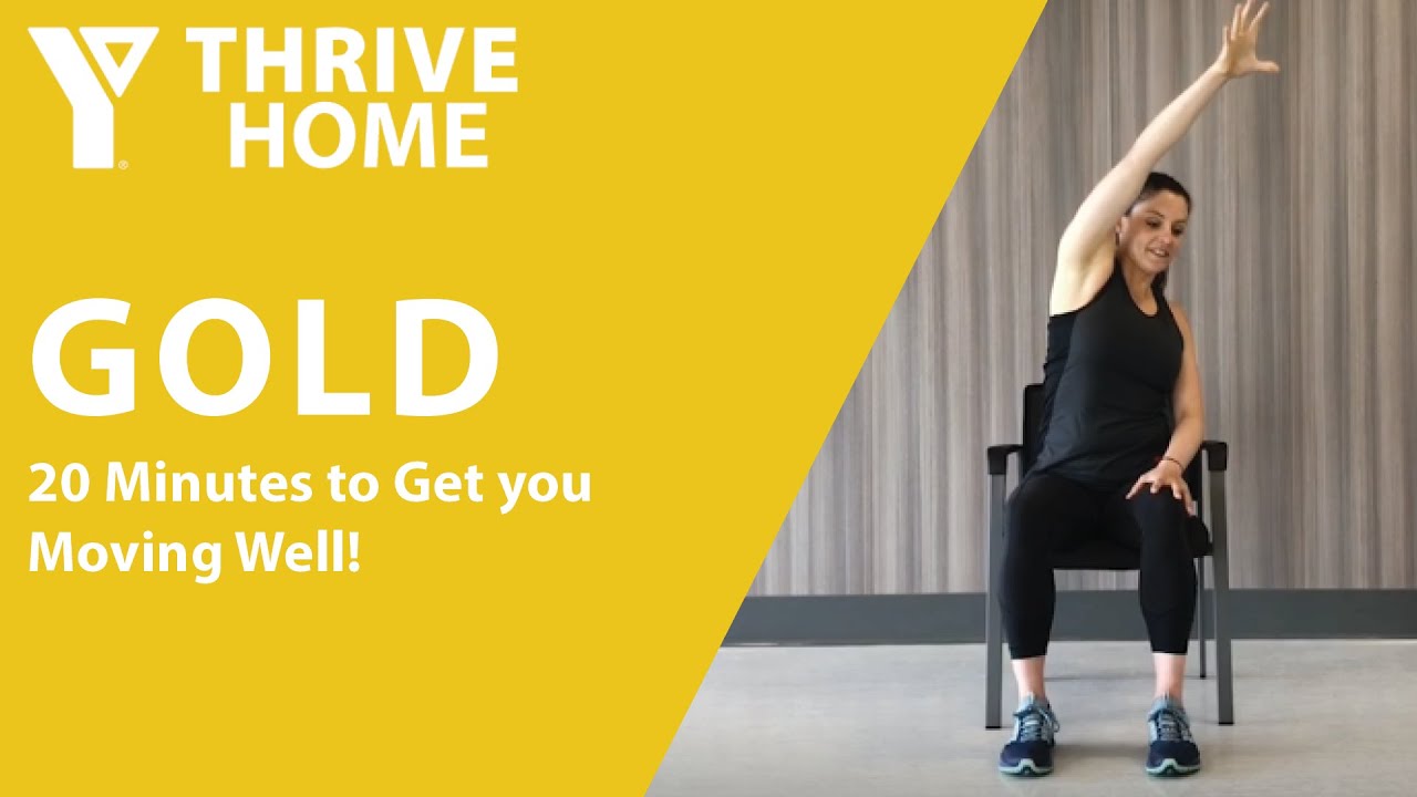 YThrive GOLD 11: A Primarily Seated Class to get you Moving Well!