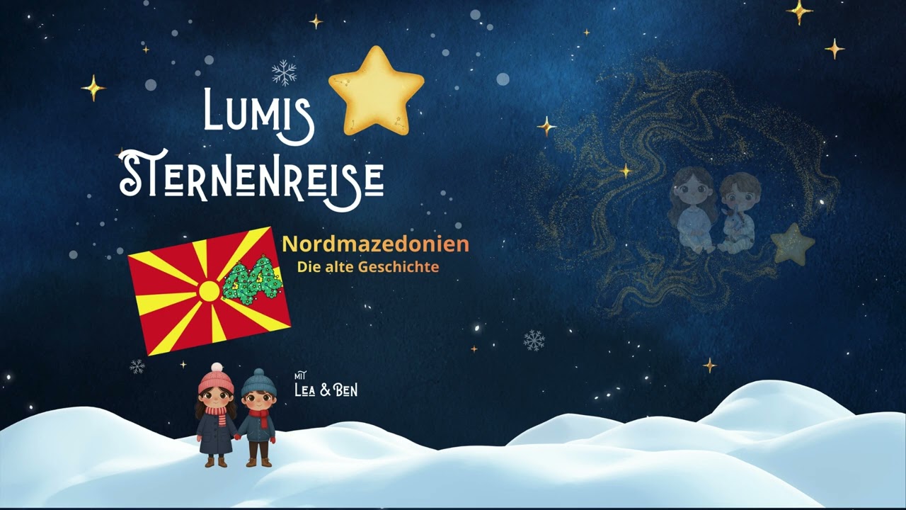 Weihnachten in Nordmazedonien | Kurze Gute-Nacht-Geschichte für Kinder ab 4 Jahren