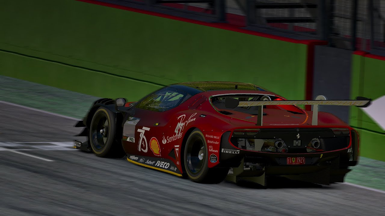 WINNER! - Onboard with the #47 - Ferrari 296 GT3! Slow Poke MotorSports Championship 3/8