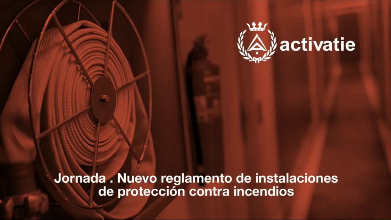 Jornada. Nuevo reglamento de instalaciones de protección contra incendios