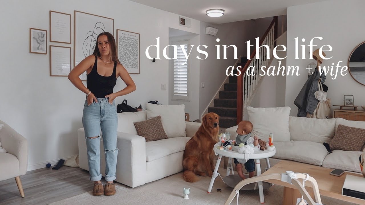 days in my life as a sahm + wife 🧺
