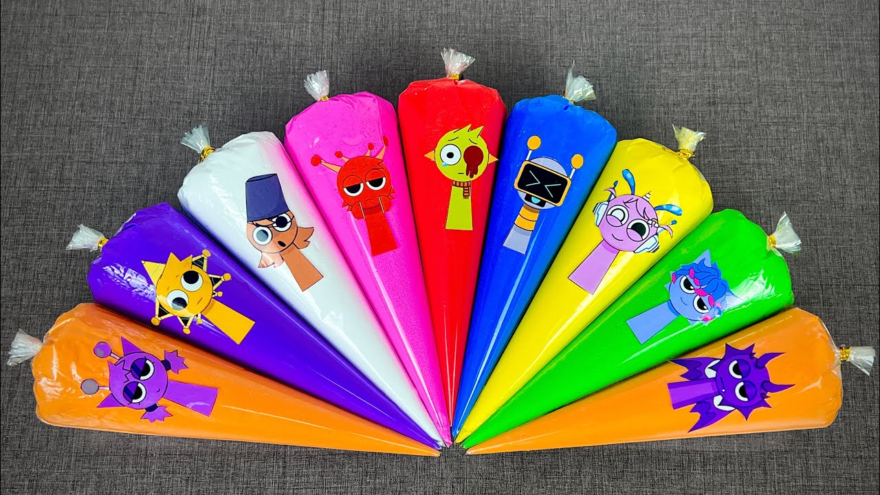 Magical Slime Bags: Looking For Incredibox Sprunki Slime - Asmr Clay Sounds