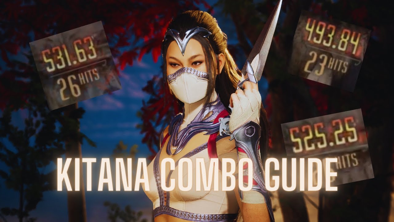 ADVANCED KITANA/JAX COMBO GUIDE!!! Mortal Kombat 1