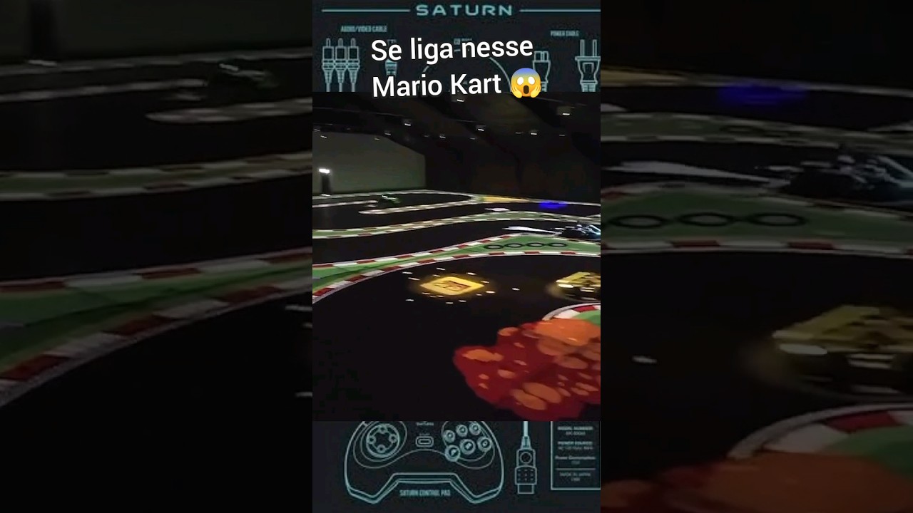 Se liga nesse Mario Kart 😱