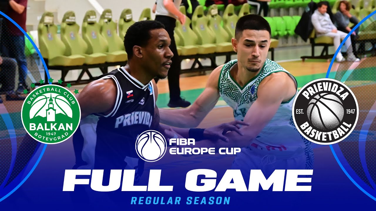 BC Balkan v BC Prievidza | Full Basketball Game | FIBA Europe Cup 2024-25