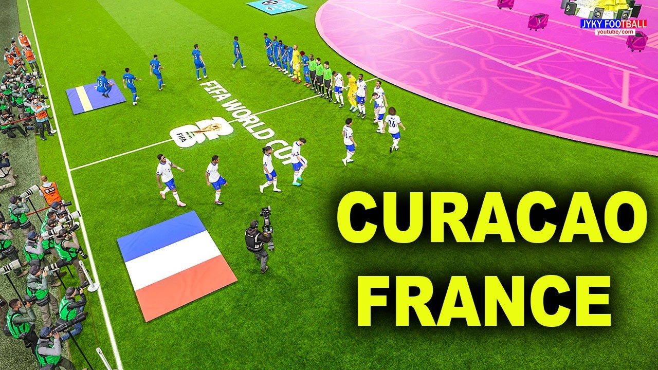CURACAO VS FRANCE | FIFA World Cup 2026 Full Match | All Goals eFootball Gameplay